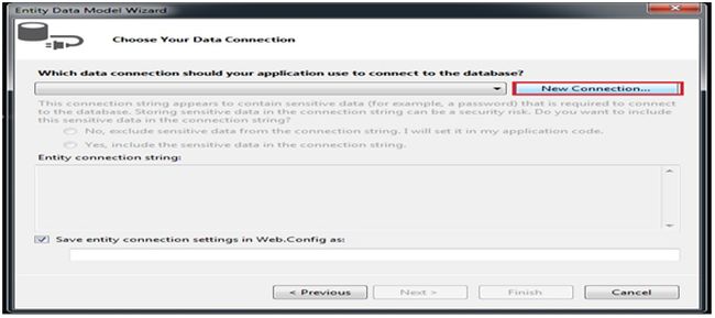 choose your data connection